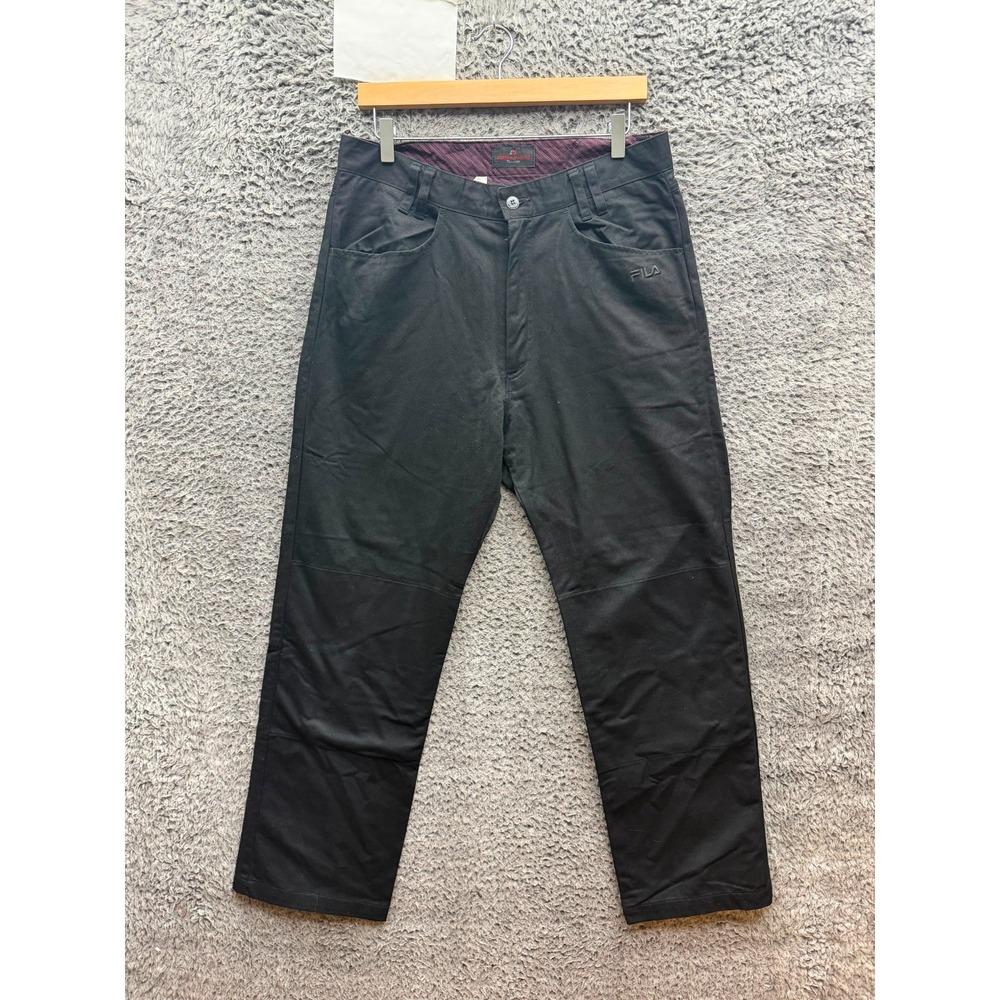 Fila Honda Formula 1 Racing Team Issue Uniform Trousers Pants Black Size 31 x 31